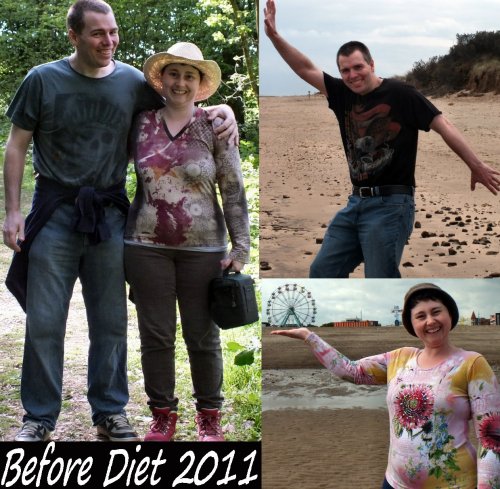 Before and After-Weight Loss Success