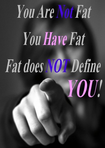 Weight Loss Quote You Are Not Fat Quote